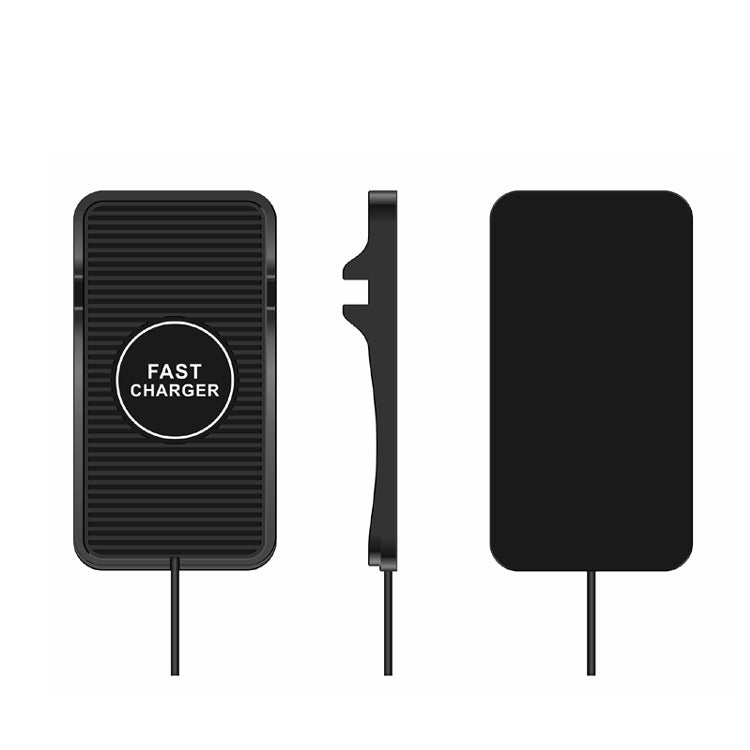 C7 Car Navigation 2 In 1 Multi-Function Non-Slip Pad USB Wireless Charger, C7 USB Interface