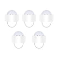 5 PCS D2 LED Flashing Finger Light Stage Small Magic Ball Flash(White)