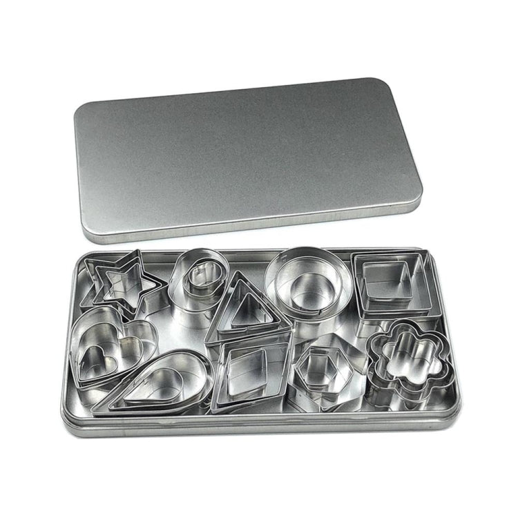 30 PCS / Set Stainless Steel Biscuit Mold