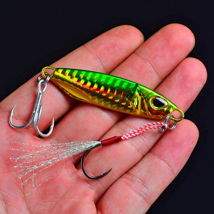 PROBEROS Iron Plate Lead Fish Far-Fluoch Metal Road Bait, 10G, 15G, 20G, 30G
