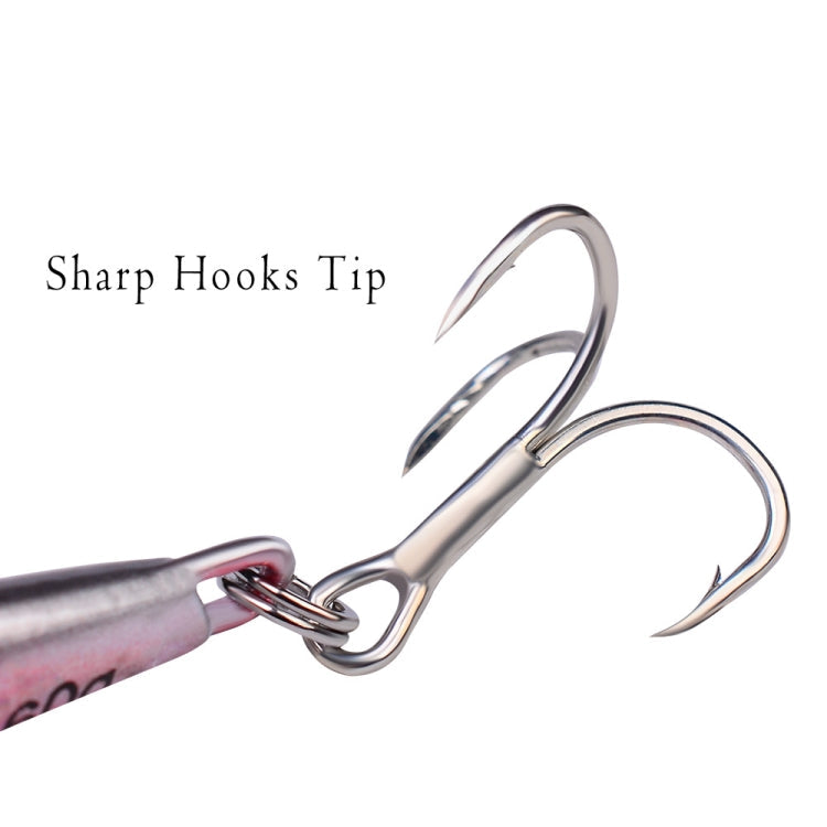 3 PCS PROBEROS LF103 Simulation Metal Sea Fishing Bait, Specification: 10g(A With Hook)
