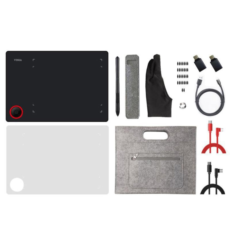 VINSA T608 Can Connected To Mobile Phone Hand-Painted Board, Style: Package 2