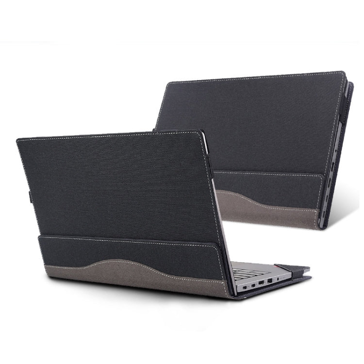 Laptop Leather Anti-Fall Protective Case For HP Envy X360 13-Ag Ar(Dark Gray)