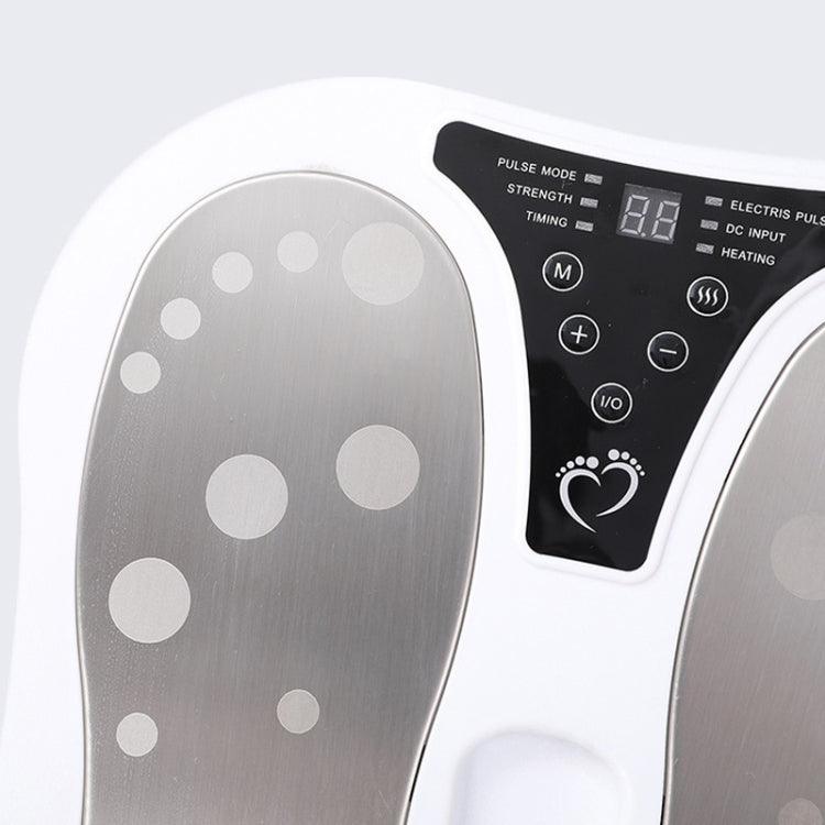 KL-808 EMS Foot Massager Massage Foot Mat Fitness Tilt Pedal,EU Plug With Remote Control