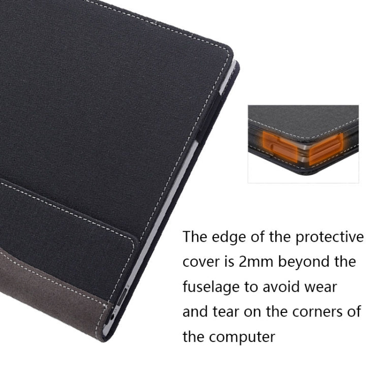 Laptop Anti-Drop Protective Case For HP Pavilion 14(Wine Red)