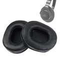 2pcs Sponge Earmuff For Audio-Technica ATH-M50 / M40 / M50X / MSR7, Sheepskin-Black, Sheepskin-Khaki