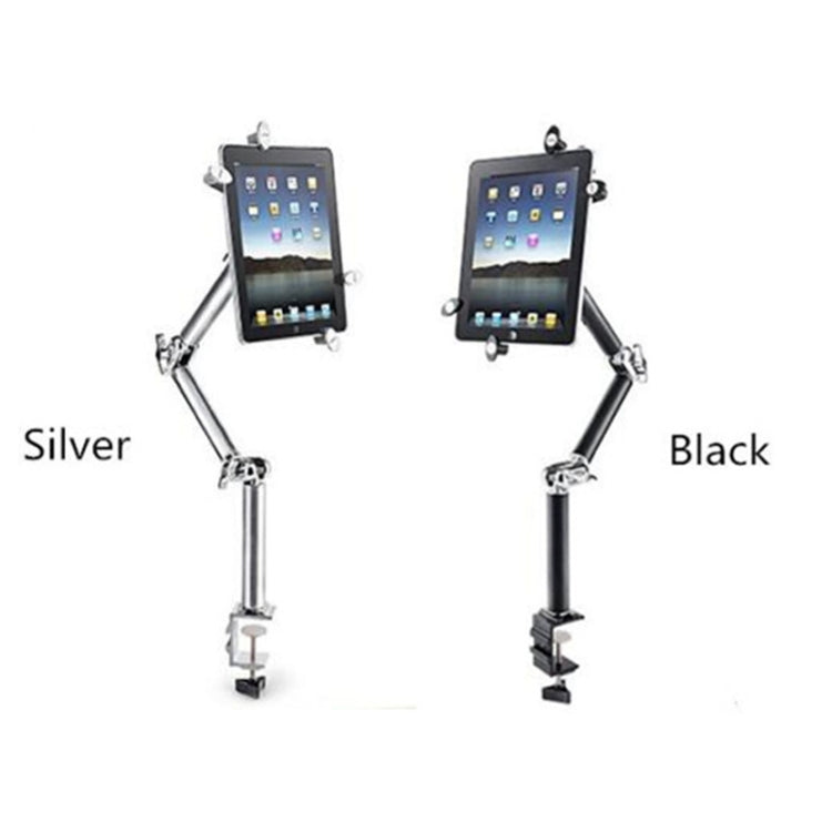 TB-03 Universal Desk Clamp Tablet Stand Aluminum Alloy Articulating Arm with 3-Section Folding & 360-degree Rotation, TB-03