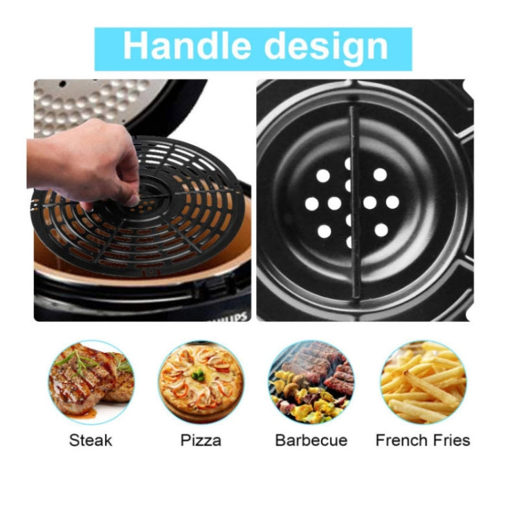 15.5cm Air Fryer Cooking Divider For Fryer Frying Board Steaming Board Grill Pan