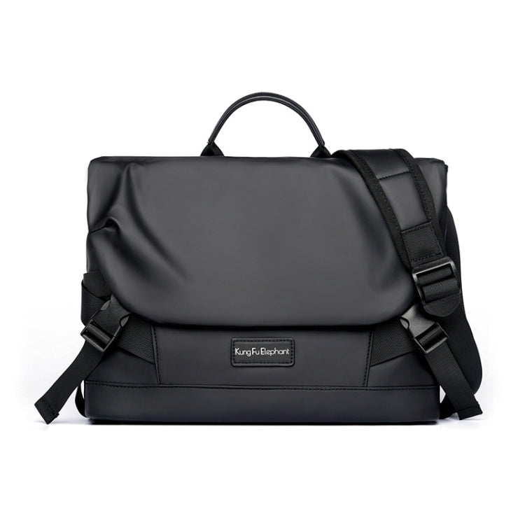 WEIXIER D231 Waterproof Shockproof Oxford Messenger Bag Men Shoulder Bag(Black)