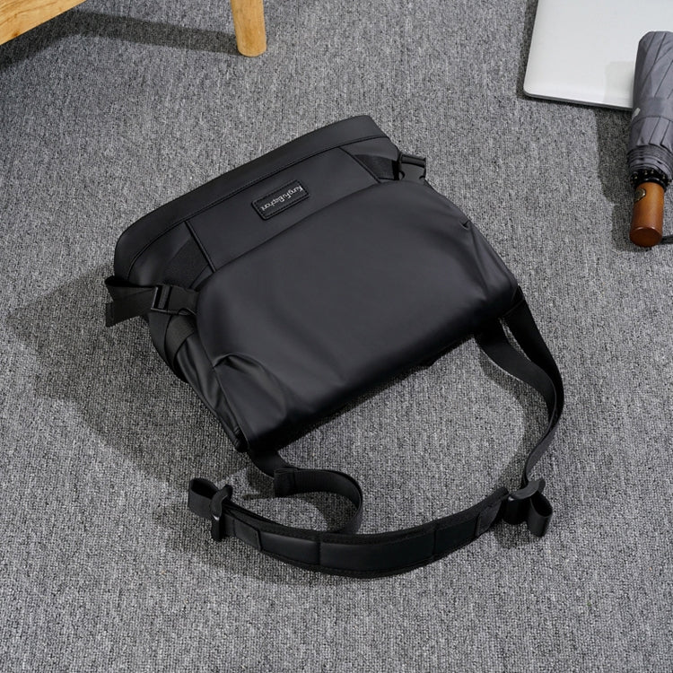 WEIXIER D231 Waterproof Shockproof Oxford Messenger Bag Men Shoulder Bag(Black)