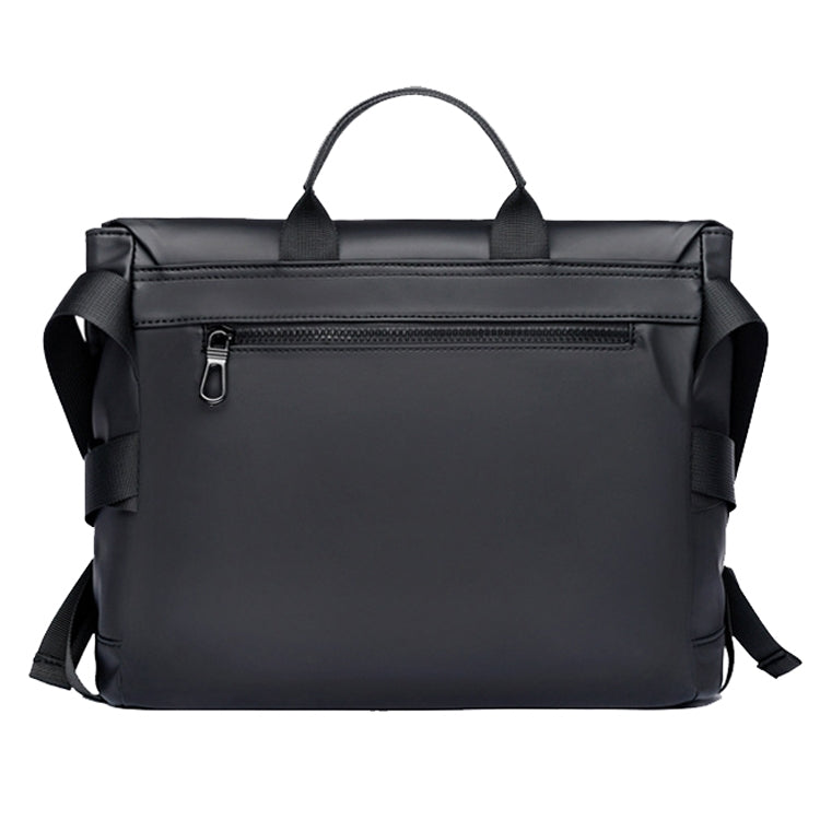 WEIXIER D231 Waterproof Shockproof Oxford Messenger Bag Men Shoulder Bag(Black)