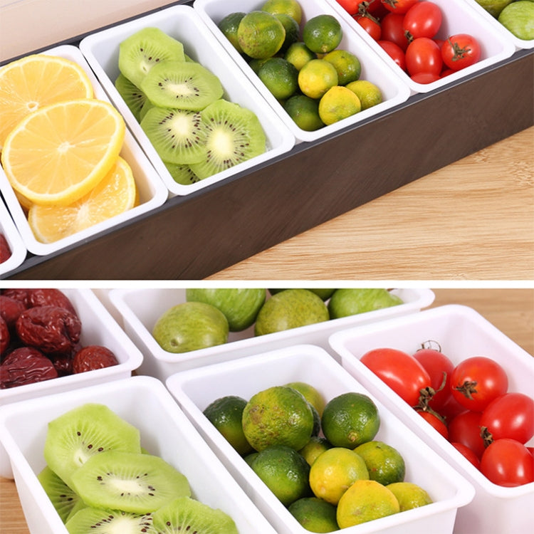 Large Capacity Compartmentalized Fruit Box, Specification: Six Grids
