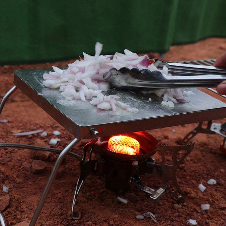 Outdoor Camping Convenient Folding Stainless Steel Barbecue Stand