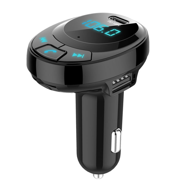 BT09 Car Bluetooth MP3 Digital Display Dual USB Charger, BT09