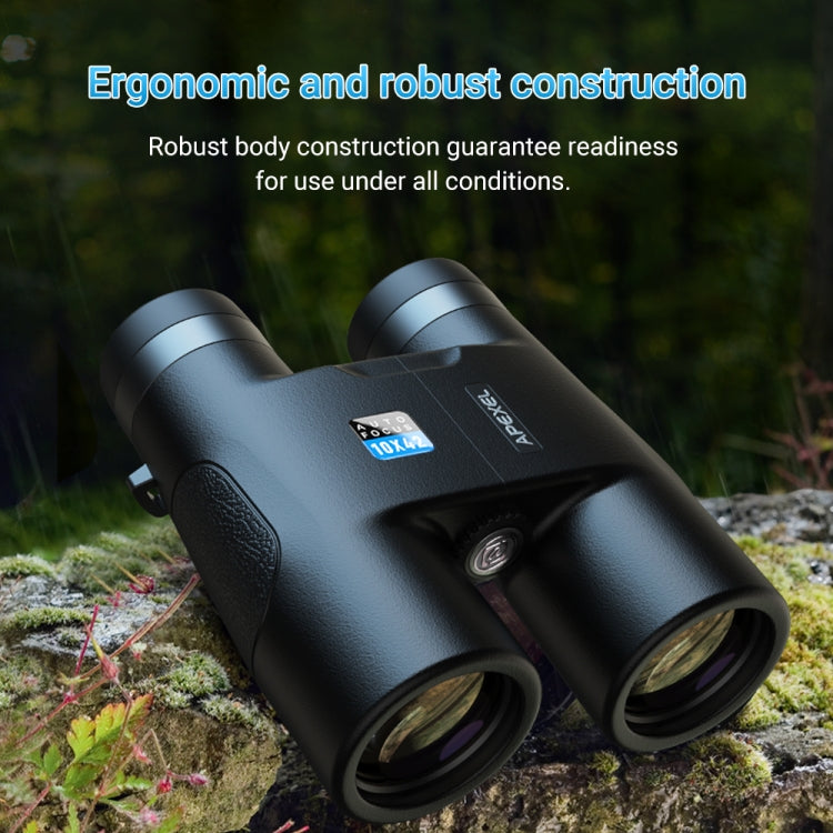 APEXEL 10x42 Fixed Focus Binoculars  Autofocus Telescope, APL-RB10X42A