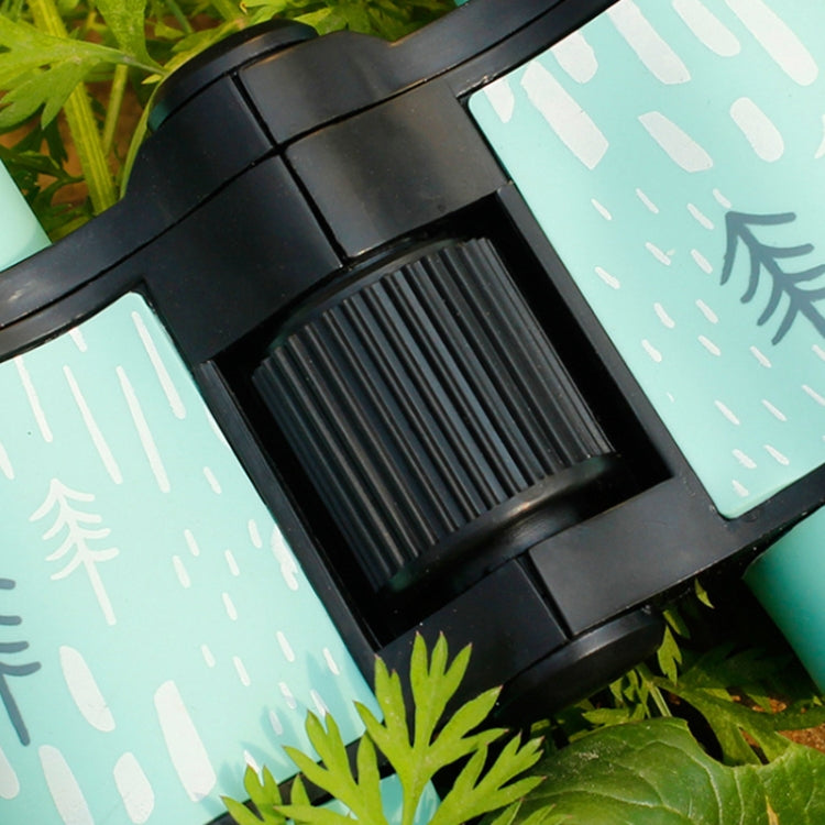 4X30 Binocular Telescope Bird Watching Telescope Gifts for Children(Rain Season Pink)
