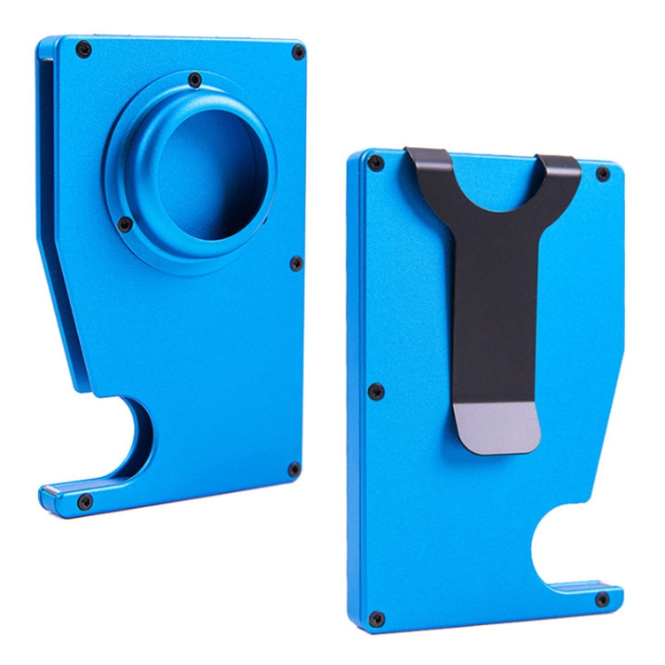 Tracker Card Holder Anti Loss RFID Wallet Card Holder for AirTag 2nd Gen / AirTag 1st Gen, Blue, Black, Grey, Silver