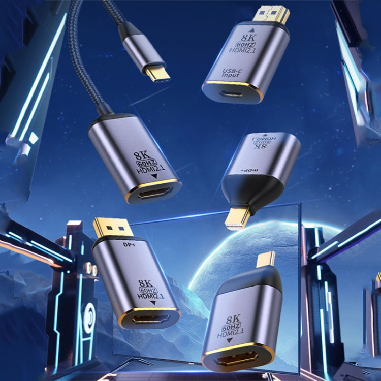 DP Male to HDMI Female 8K Converter, Style: 8K-004