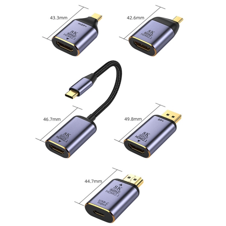 DP Male to HDMI Female 8K Converter, Style: 8K-004