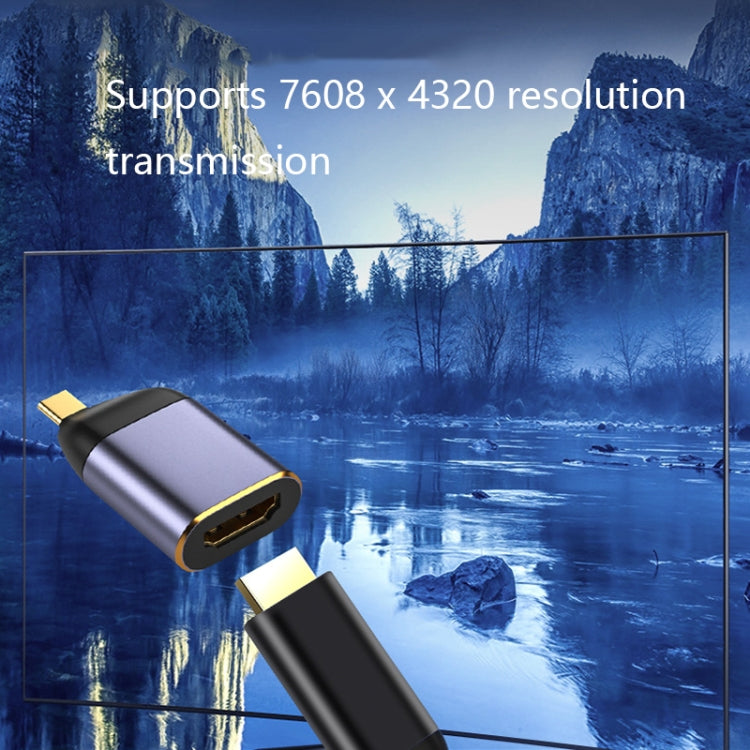 DP Male to HDMI Female 8K Converter, Style: 8K-004