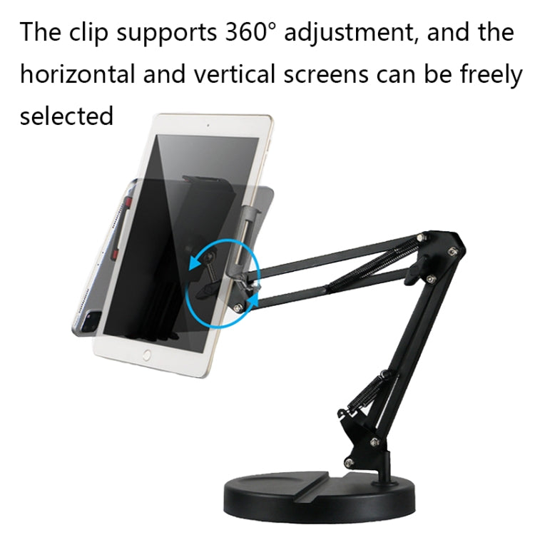 Y19 Folding Telescopic Metal Cantilever Live Bracket, Style: Phone Type