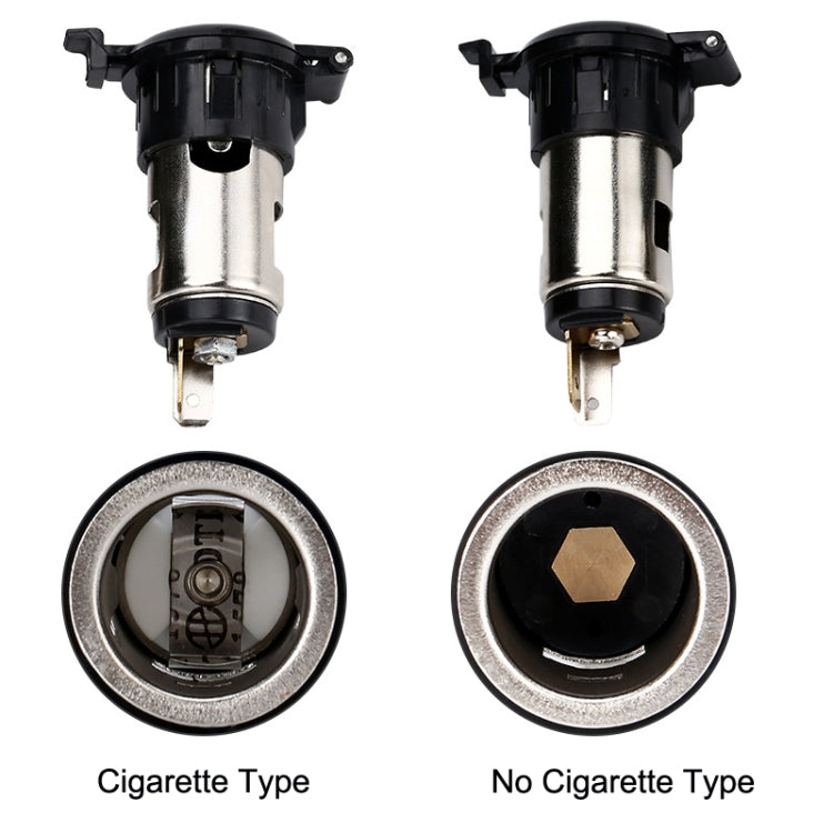 Car Modified Cigarette Lighter Car Charging Power Socket No Cigarette Type (with 1.5m Line)