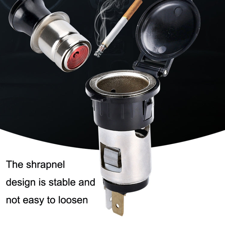 Car Modified Cigarette Lighter Car Charging Power Socket No Cigarette Type (with 1.5m Line)
