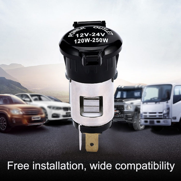 Car Modified Cigarette Lighter Car Charging Power Socket No Cigarette Type (with 1.5m Line)
