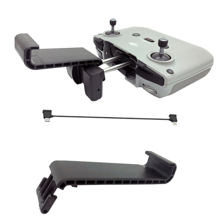 RC Tablet Extension Bracket For DJI Mavic 3 / Air 2 / Air 2S / Mini 2, Style: Large+For Apple Line