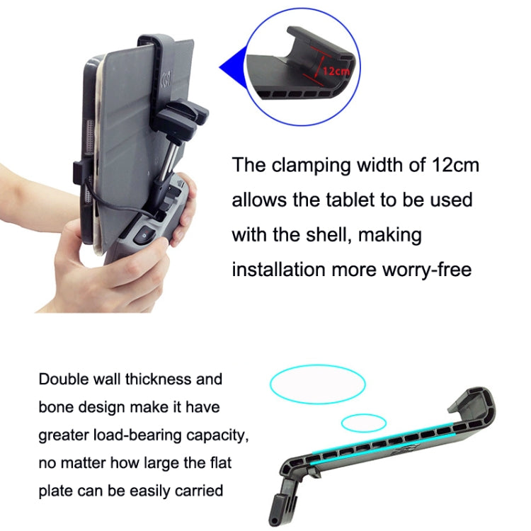 RC Tablet Extension Bracket For DJI Mavic 3 / Air 2 / Air 2S / Mini 2, Style: Large+For Apple Line