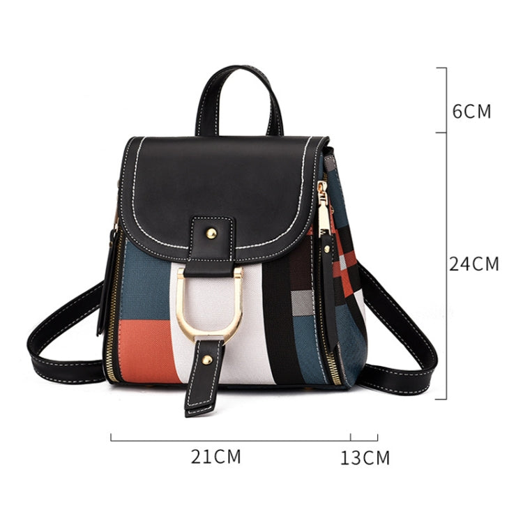 TFZ 959 PU Soft Leather Ladies Backpack(Black)