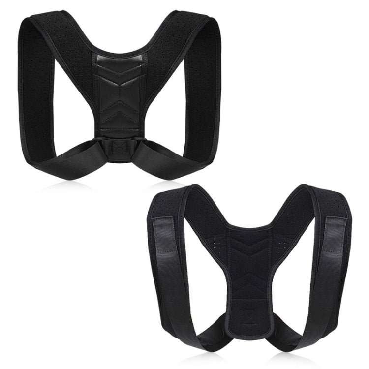 Invisible Breathable Posture Correction Belt Adjustable Back Corrector, Size: S (Gray)