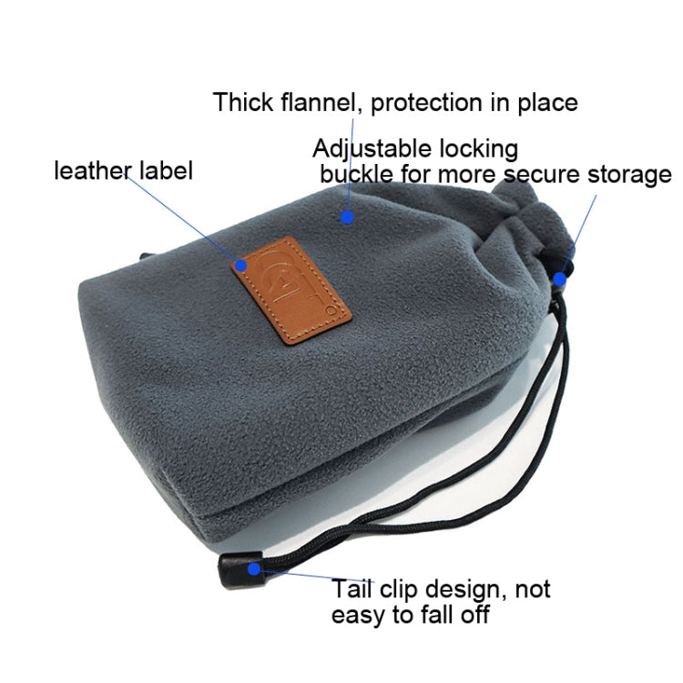 CQT Storage Bag Thick Flannel Bag For DJI Mini 3 Pro,Specification:, 1 PC Bag, 2 PCS Bag, 2 PCS Bag+Paddle Tie Band