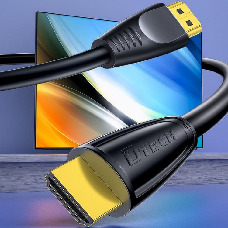 DTECH HDMI 2.0 HD Connection Cable 4K 60Hz Computer TV Connection Cable, Length: 1m
