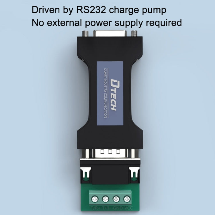 DTECH DT-9000 Passive Bidirectional RS232 To RS485 Serial Communication Protocol Module Converter, DT-9000