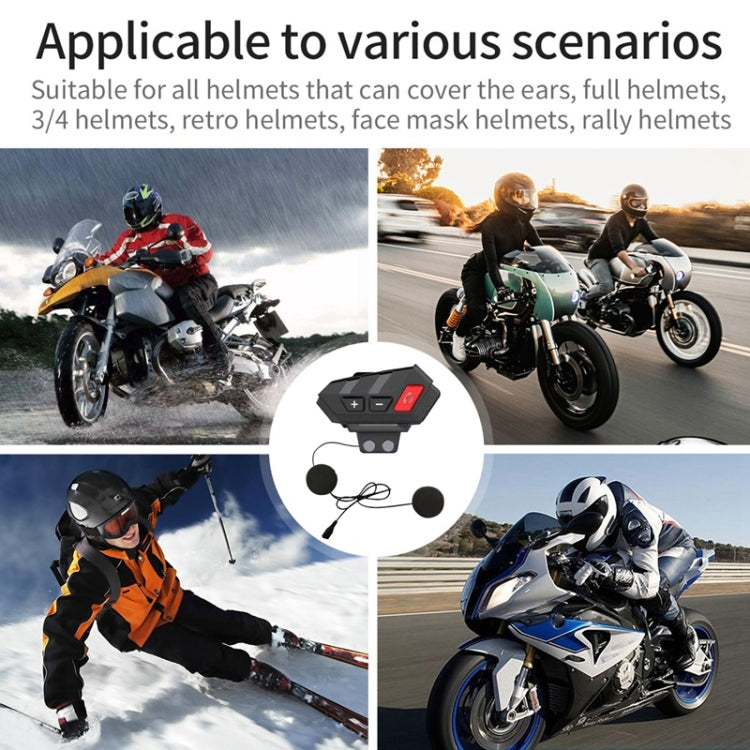 S21 Riding Helmet Bluetooth Intercom Headset, Specification:, S21