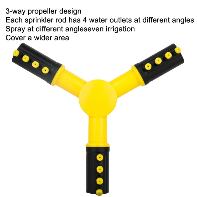 360 Degrees Rotating Watering Device, Style: With 4 PCS 1 inch Connector