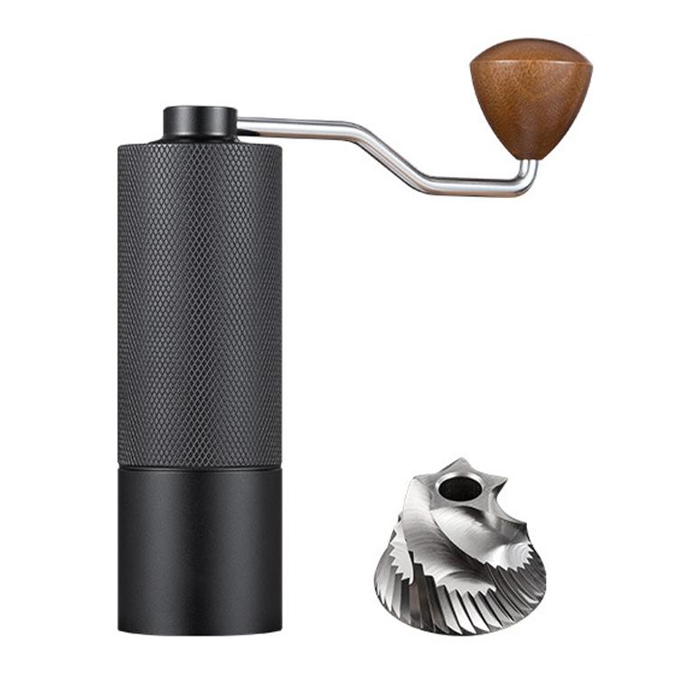 CNC Stainless Steel Hand Crank Coffee Bean Grinder
