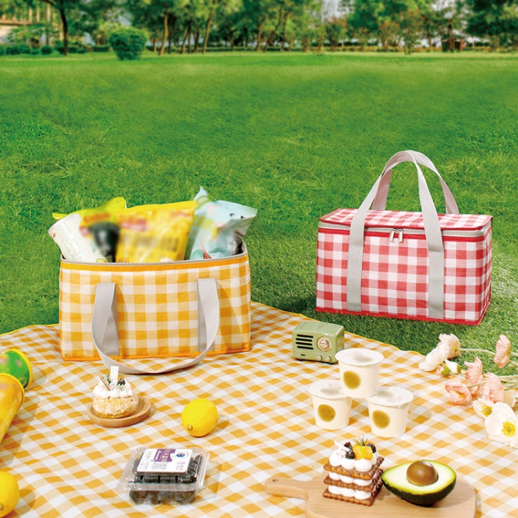 JY2209 Camping Moistureproof Portable Picnic Basket Set, Spec: Leaves+200x200cm