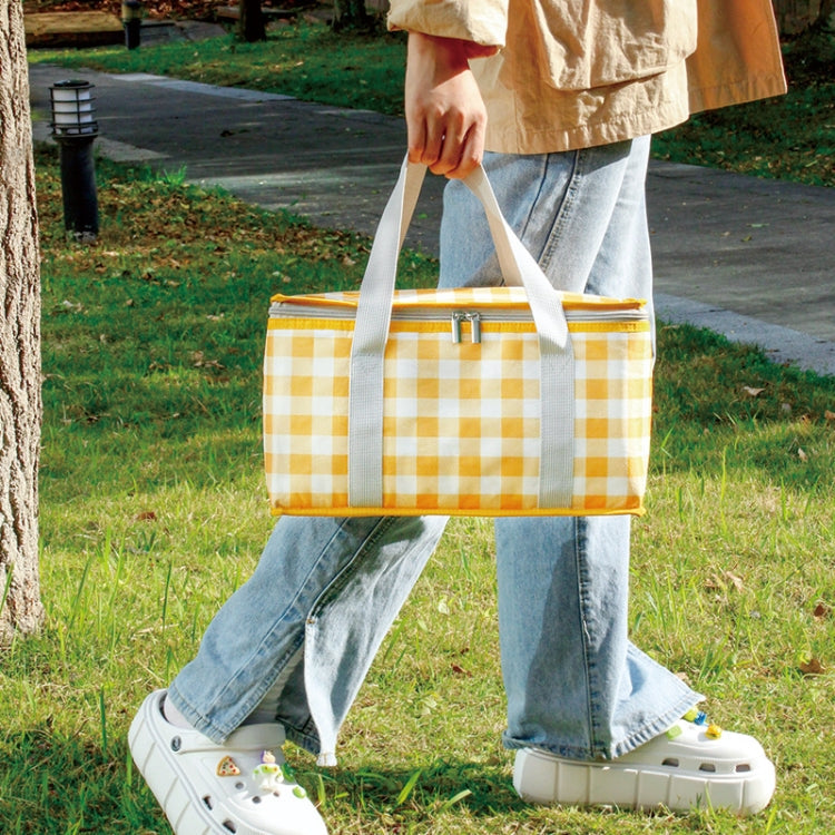 JY2209 Camping Moistureproof Portable Picnic Basket Set, Spec: Leaves+200x200cm