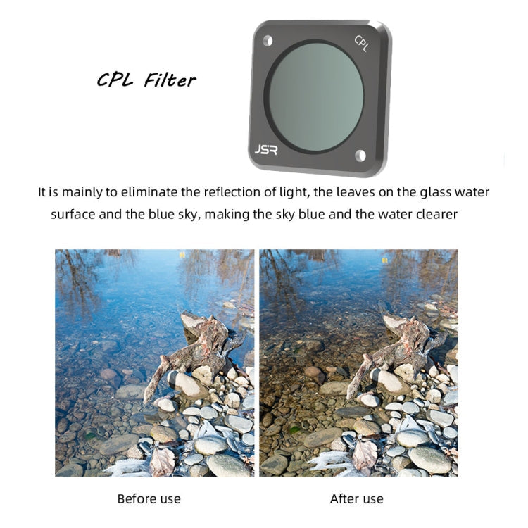 JUNESTAR Action Camera Filters For DJI Action 2,Style:, CPL, ND4, ND8, ND16, ND32, ND64, ND1000, ND8PL, Macro 10X, Night, Star, CS-3IN1, CS-4in1, CS-4in1 (NDPL), CS-6IN1, CS-8in1