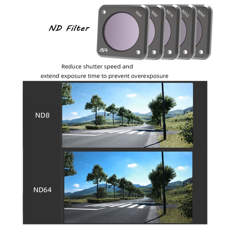 JUNESTAR Action Camera Filters For DJI Action 2,Style:, CPL, ND4, ND8, ND16, ND32, ND64, ND1000, ND8PL, Macro 10X, Night, Star, CS-3IN1, CS-4in1, CS-4in1 (NDPL), CS-6IN1, CS-8in1