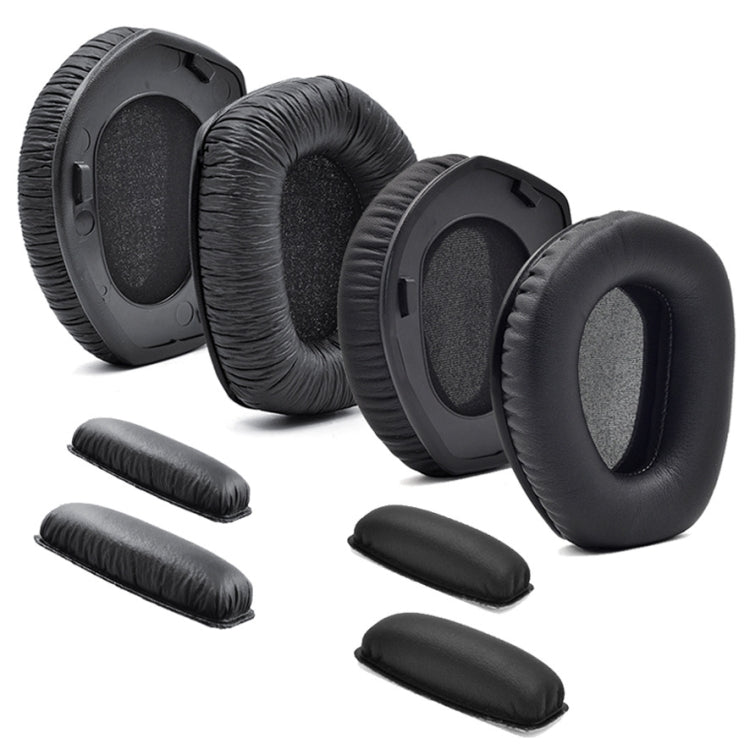 2 PCS Headphone Head Beam Protection Pad, For Sennheiser HDR RS165 175 (Frog Leather), For Sennheiser HDR RS185 (Frog Leather), For Sennheiser HDR RS165 175 (Protein Skin )