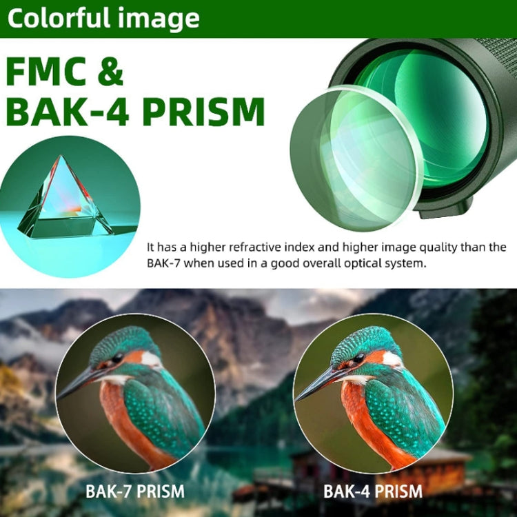40X60 Outdoor  High Power HD Monocular (Standard+Universal Clip+Tripod)