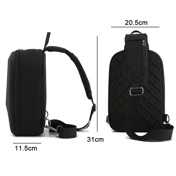 Storage Bag Messenger Bag Chest Bag For DJI Mini 3 /Mini 3 Pro(Black)