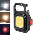 E-SMARTER W5130 Mini Keychain Strong Light Portable Flashlight, Specification:, Light, With Bracket