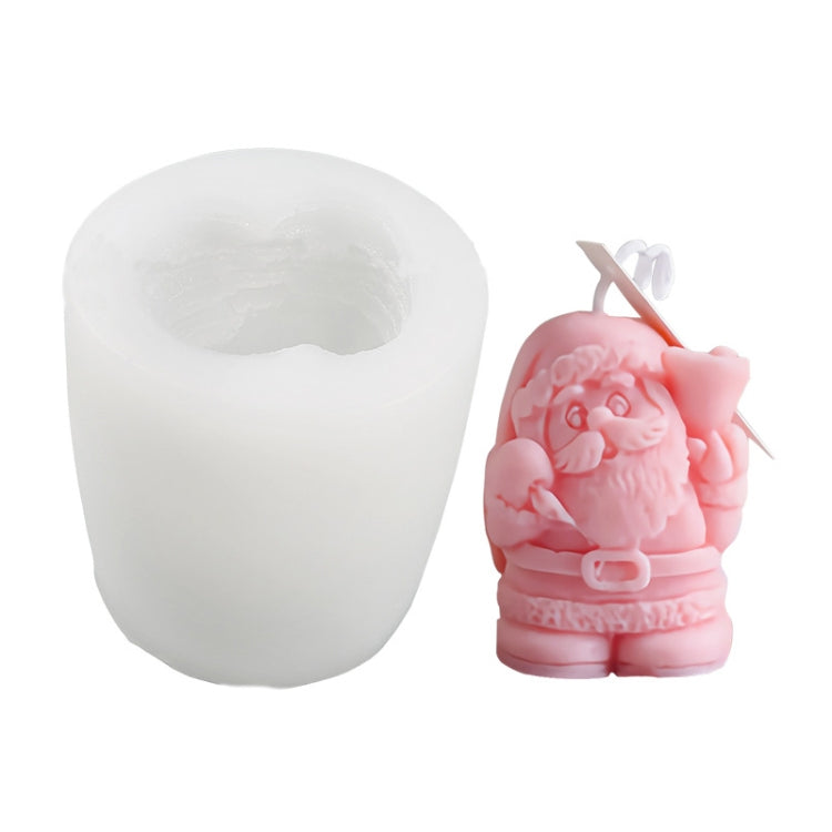 DIY Christmas Candle Aromatherapy Gypsum Silicone Mold, Shape:, Santa, Simple Christmas Tree, Triangular Christmas Tree, Christmas Gift, Single Stereo, Snow House 3, Single Christmas Cylinder, Origami Christmas Tree, 8 Cone Contest Christmas Tree      ...