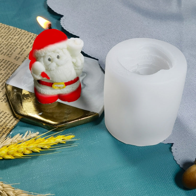 DIY Christmas Candle Aromatherapy Gypsum Silicone Mold, Shape:, Santa, Simple Christmas Tree, Triangular Christmas Tree, Christmas Gift, Single Stereo, Snow House 3, Single Christmas Cylinder, Origami Christmas Tree, 8 Cone Contest Christmas Tree      ...