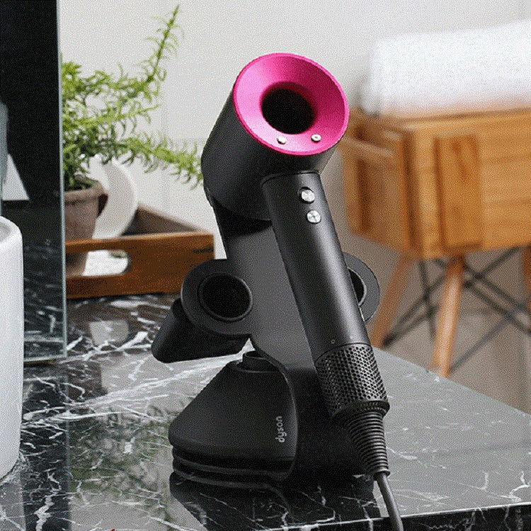 Punch Free Standing Hair Dryer Stand For Dyson 002 Black