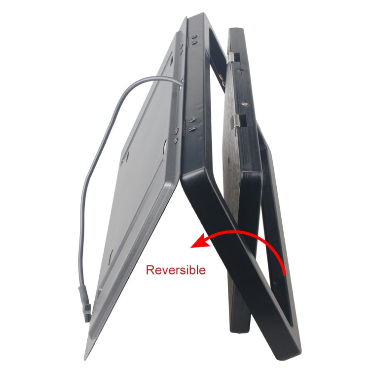 US Standard Flop Car License Plate Frame Modified License Plate Holder.